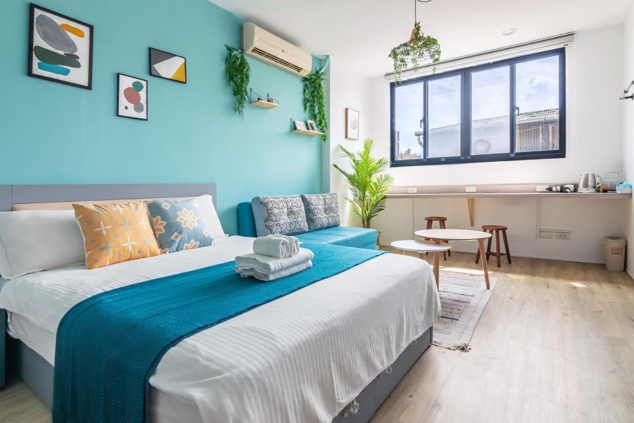 Sleepier Multi-Minsu Tainan Apartment ภายนอก รูปภาพ