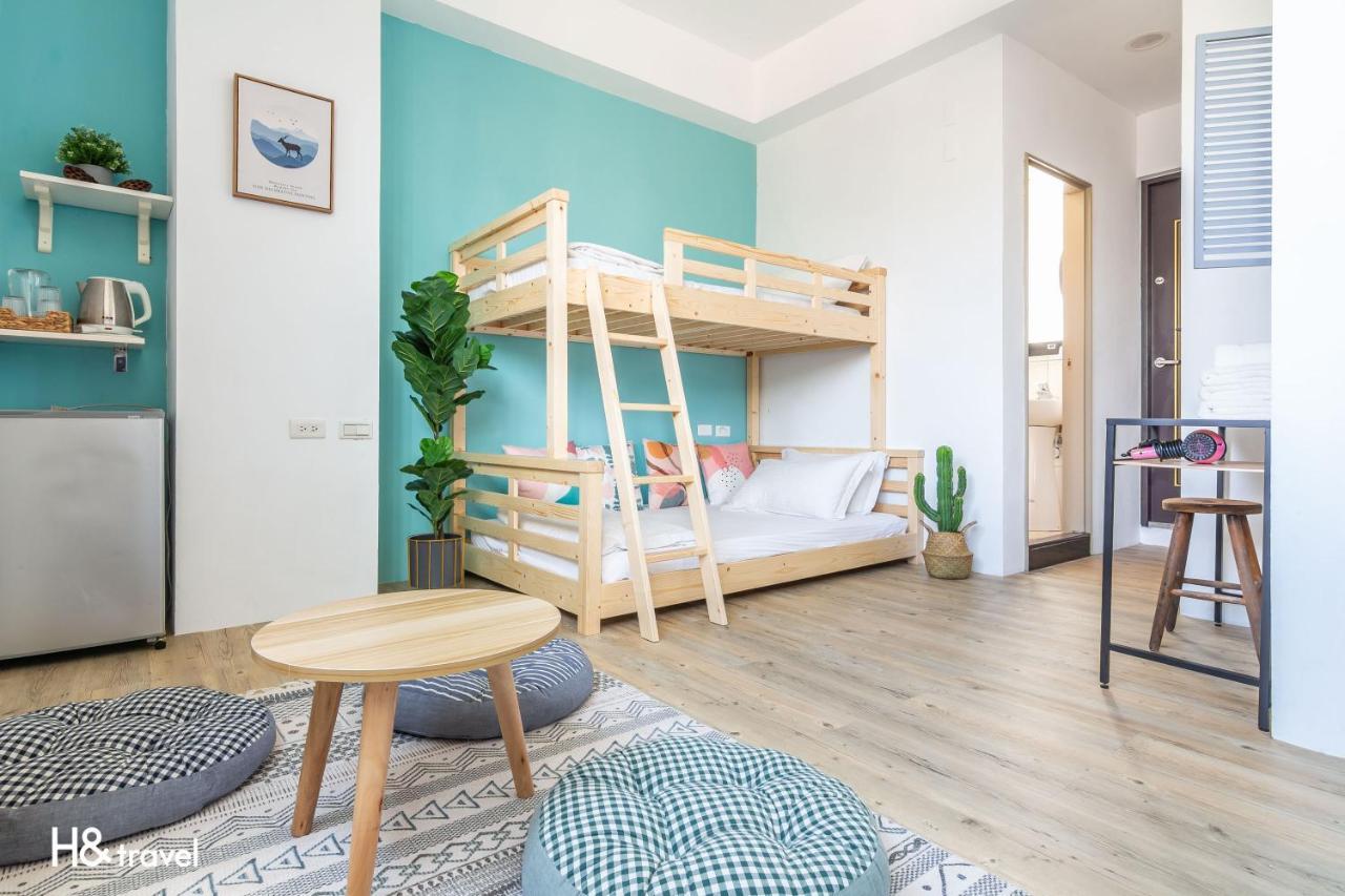 Sleepier Multi-Minsu Tainan Apartment ภายนอก รูปภาพ