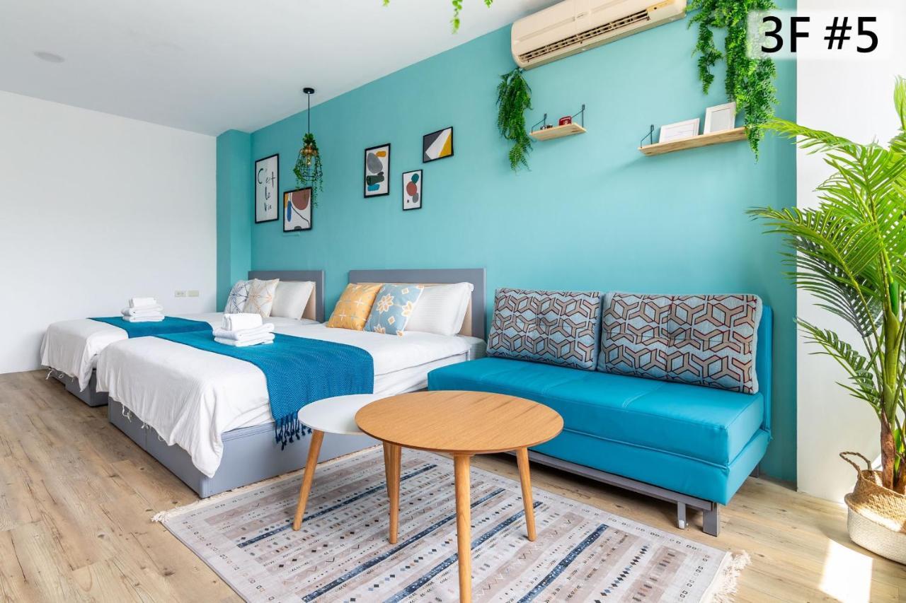 Sleepier Multi-Minsu Tainan Apartment ภายนอก รูปภาพ