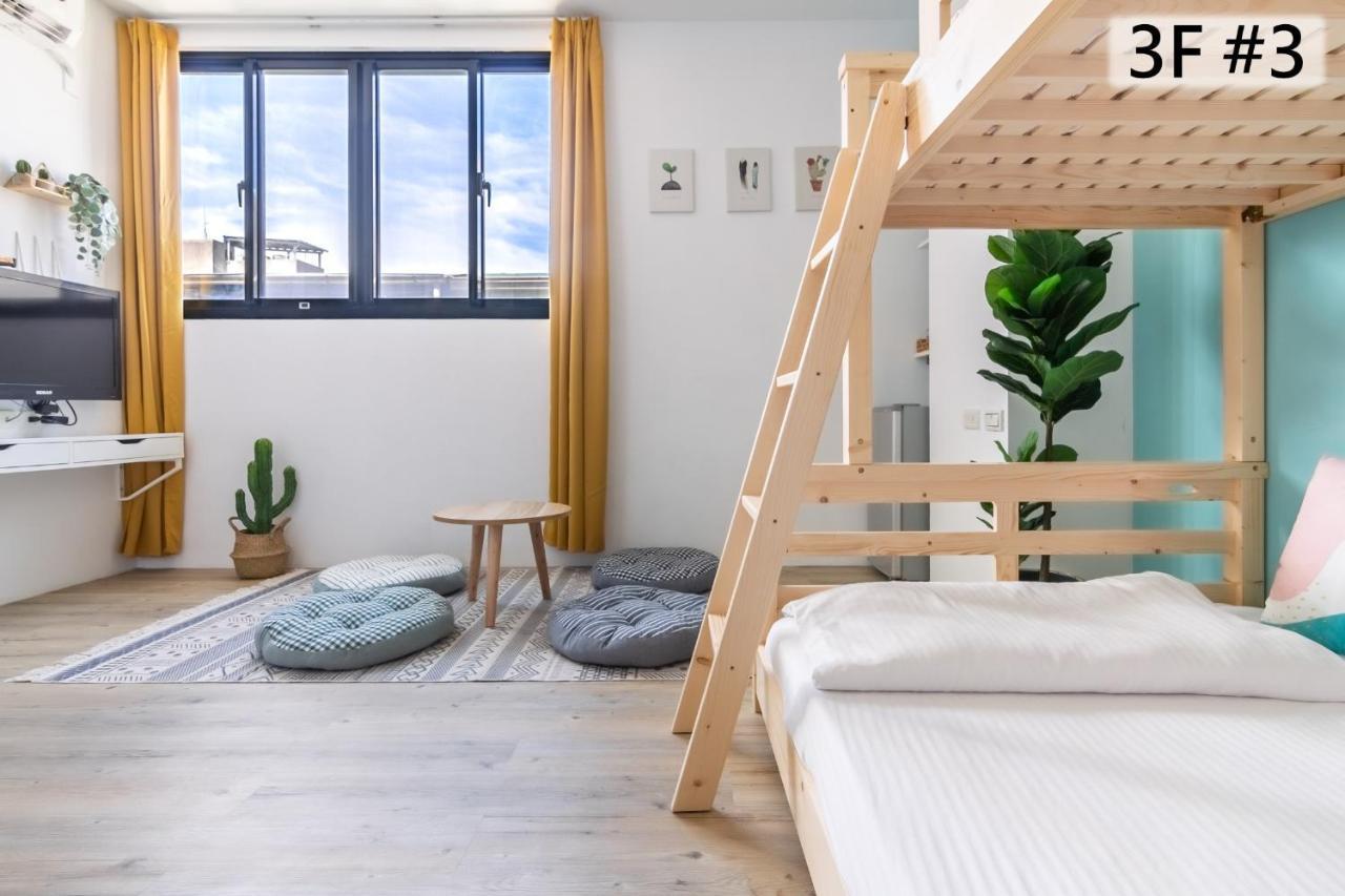 Sleepier Multi-Minsu Tainan Apartment ภายนอก รูปภาพ